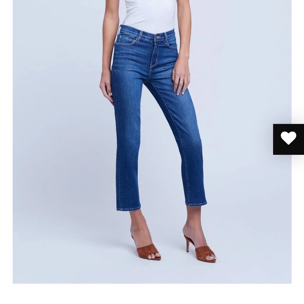Brand new l’agence alexia cigarette cropped jeans 25
